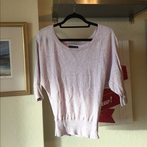 Light Pink 3 Quarter Length Sweater